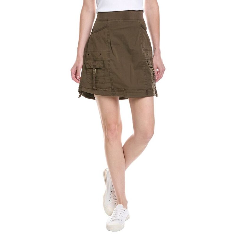 Xcvi Womens Leticia Mini Skirt, Brown